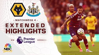 Wolves v Newcastle United  PREMIER LEAGUE HIGHLIGHTS  9152024  NBC Sports [upl. by Weismann]