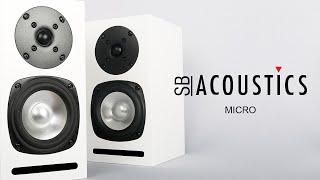 SB ACOUSTICS MICRO KITS I speaker product video [upl. by Sisxela]