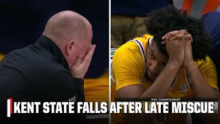 Kent States intentional foul miscue costs MAC Championship NCAA Tournament bid [upl. by Warthman]