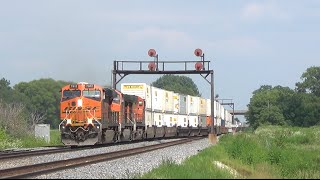 BNSFs Chillicothe Subdivision A Railroad Superhighway HD [upl. by Pangaro]