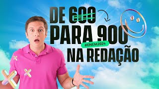 Como Sair dos 600 para 900 na Redação do ENEM Estrutura Completa para Tirar Nota Máxima [upl. by Franz]