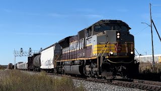 KCSBNSF Double DPU CPKC 230 with CP 7012 Leading Ayr Ontario Canada October 5 2024 [upl. by Tildie]