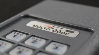 MultiCode Wireless Keypad Programming Tutorial [upl. by Paver]