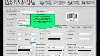 Barcode Generator Software [upl. by Dehnel507]