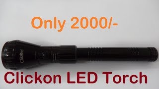 Clickon LED Torch Light  Only 2000 [upl. by Leffert741]