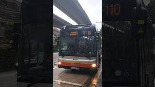 SMRT Buses on Service 110 MAN A22 Euro 5 Pixel livery SMB1525G [upl. by Warde75]