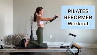 Pilates Reformer Workout  55 min  Intermediate [upl. by Otti]