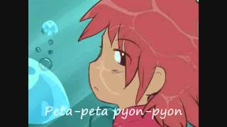 Ponyo Japanese Lyrics [upl. by Winthorpe]