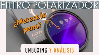 Filtro polarizador KampF Concept  Unboxing y Review  ¿Merece la pena [upl. by Olemrac90]