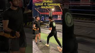 Best Boxing Drill For Speed amp Accuracyboxing fitboxing boxingtraining boxingworkout kickboxing [upl. by Adalie430]