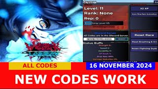 ALL CODES Weak Legacy 2 ROBLOX  NEW CODES  NOVEMBER 16 2024 [upl. by Ayanahs]