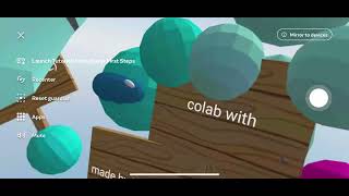 Making a game￼collab with Edon Vr in grab Game lava chase￼ [upl. by Leunamesoj]