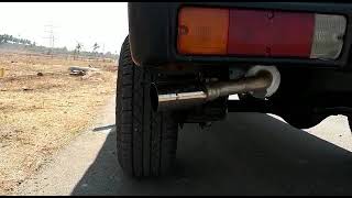 Automech Exhaust  Maruti Gypsy  MPFI  Mildsteel [upl. by Treb547]