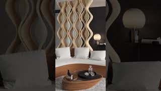 divider design ideas for living room youtubeshorts ytshorts home interiordesign [upl. by Lelah]