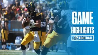 Illinois State at Iowa  Highlights  Big Ten Football  Aug 31 2024 [upl. by Anival]