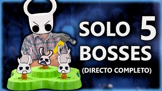 Directo completo Hollow Knight TERMINADO en SOLO 5 JEFES [upl. by Lukas]