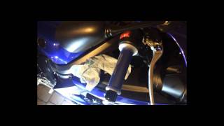 Yamaha R6  R6S hand grip installation [upl. by Aikkin781]