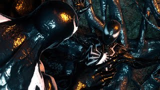 Peter Tries to Stop Venom with Symbiote Surge Suit  Marvels SpiderMan 2 [upl. by Allenrac361]