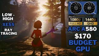 Fortnite On A Budget GPU  170 Intel ARC A580 8GB  Intel XeSS Low  Epic  1080P  1440P Benchmark [upl. by Sirah]