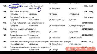 Plant Kingdom MCQ for NEET Biology  Class 11  Last minute Revision  NEET 2023 [upl. by Laura317]