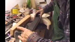 Boris Dommenget makes a 7string guitarflv [upl. by Annai718]