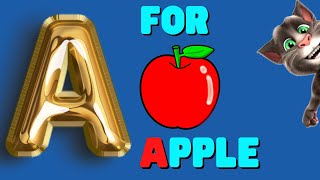 ABC Alphabet Song  A for apple Phonics Song  ABCD Alphabet Rhymes for Nursery Kids  KK Education [upl. by Lulu229]