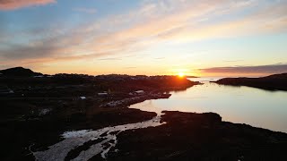 Drone footage Greenland🇬🇱 [upl. by Bocyaj]