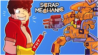 NAJLEPSZA BEKA Z ROBOTÓW W SCRAP MECHANIC  GilathissNew Puzonik [upl. by Betteann]