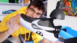 LE NUOVE SCARPE CHE SI ALLACCIANO DA SOLE unboxing Nike Adapt BB [upl. by Tonnie]