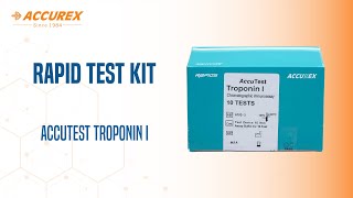 AccuTest TroponinI With Pricking  TroponinI test  Rapid Test  TroponinI Meaning  Accurex [upl. by Ronica446]