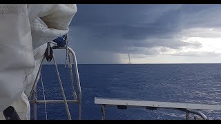 Orage et inondation à Maurice trombe marine à la Réunion [upl. by Augy]