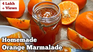 Homemade ORANGE MARMALADE RecipeEasy StepByStep Tutorial  Delicious Orange Jam [upl. by Lemon462]