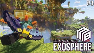 Exploring the untold story of BM Exosphere  Ep 3  survival minecraft modded [upl. by Secnarf]