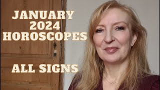 January 2024 horoscopes ALL SIGNS [upl. by Atinrahs]