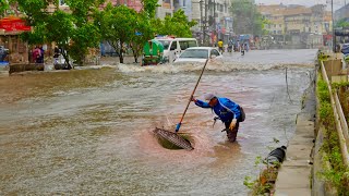 Unblocking the Deluge Unclogging a Clogged Storm Drain and Stopping the Flood [upl. by Stevenson709]