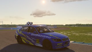 BMW E90 325i EBaTCC 2023  Auto24Ring BMW 325 CUP R2 Pole Lap  127606 [upl. by Ahsia]