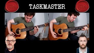 Taskmaster Theme  Acoustic Guitar Cover  Free Tabs Jacob Neufeld [upl. by Francoise526]