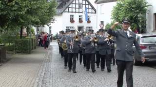 Schützenfest Allendorf 2015 Festzug am Montag [upl. by Anaiad]