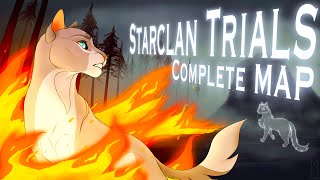 Starclan Trials COMPLETE Warrior Cats AU MAP [upl. by Dietrich]