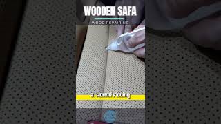 How to Repair CAR SEAT LEATHER Burn  car seat repairing  car seat repair  leather repairing diy [upl. by Balliett439]