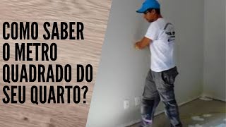 COMO SABER O METRO QUADRADO DO SEU QUARTOPISO VINÍLICO Eliel Carlos [upl. by Catriona]