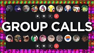 Group Calling Random People On My Discord Server [upl. by Eihctir361]