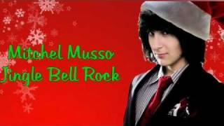 Mitchel Musso  Jingle Bell Rock Lyrics Video [upl. by Shanan508]