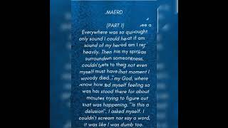 MAERDDream written by Onuora Olivia Part one [upl. by Eleik]