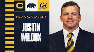 Cal FB Cal vs SDSU 9142024 Postgame Presser  Travers Family Head Football Coach Justin Wilcox [upl. by Basilius]