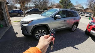 2024 Toyota Rav4 XLE  Factory Remote Start [upl. by Allyson]