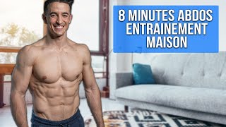 Ventre plat Abdos Exercices Maison en 8 minutes [upl. by Margetts]