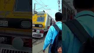 Local train🚊🚆🚆 shortvideo train indianrailways railway travel rail locomotive shortsindia [upl. by Ylesara]