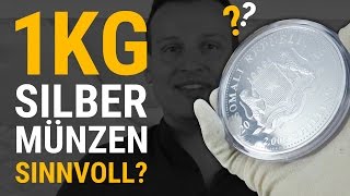 1KG SILBERMÜNZEN kaufen  Sinnvoll SILBER [upl. by Tiertza302]