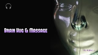 The Auracles ASMR ★ Brain hug amp Massage ★ Whisper brushing mic touching [upl. by Enicnarf232]